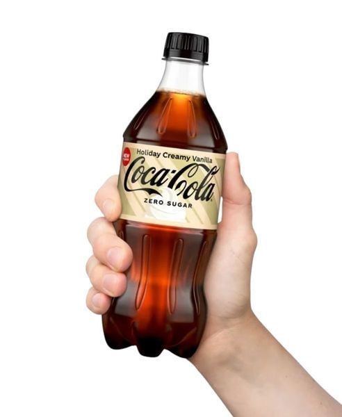 Напиток Coca-Cola Zero Sugar Holiday Creamy Vanilla 591мл 9999 фото