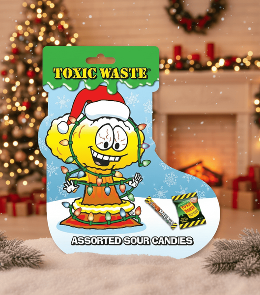 Кислі цукерки Toxic Waste Christmas Stocking 70г 9849 фото