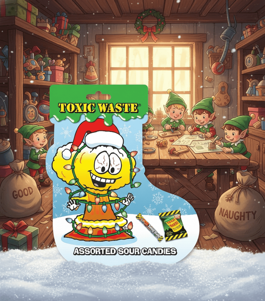 Кислі цукерки Toxic Waste Christmas Stocking 70г 9849 фото