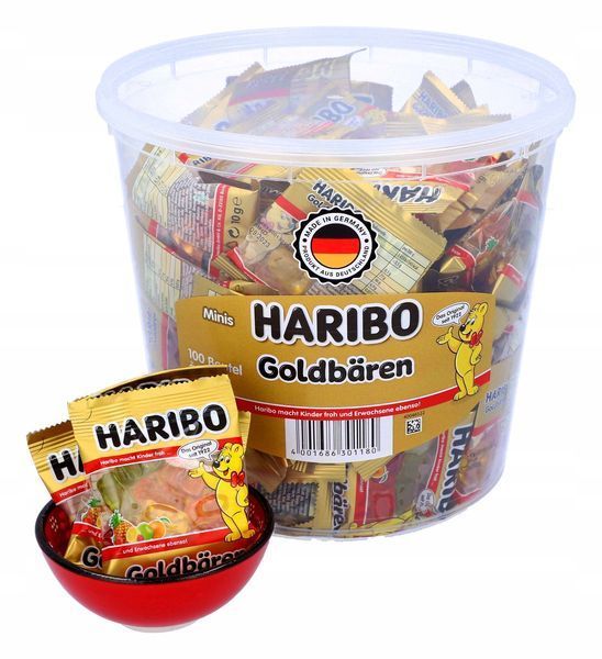 Желейки Haribo Goldbaren 1000g 5365 фото