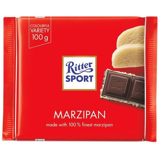 Шоколад Ritter Sport Marzipan 100g 4987 фото