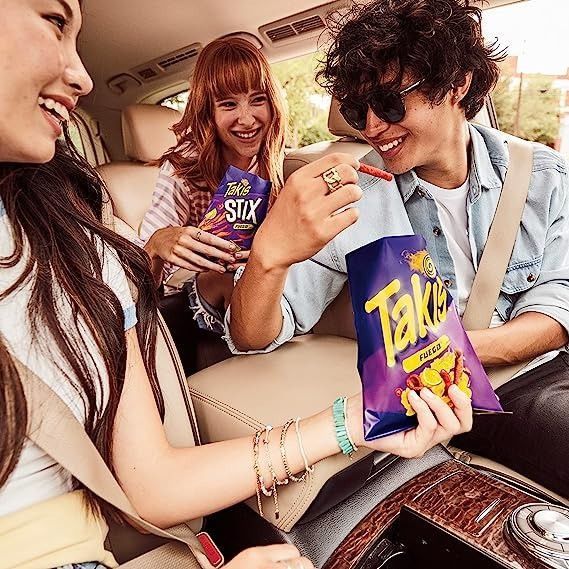 Чипси Takis Blue Heat Rolls 28.4g 5148 фото