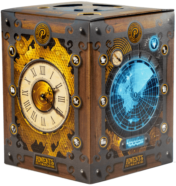 Електронний Адвент календар Peters Time Machine Alcohol-Free з безалкогольними шоколадними цукерками 6024 фото