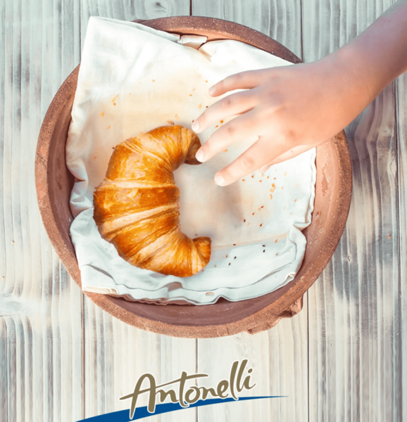 Круассаны Antonelli Choco Nut Cream Croissant с шоколадно-ореховым кремом 225г 9012 фото