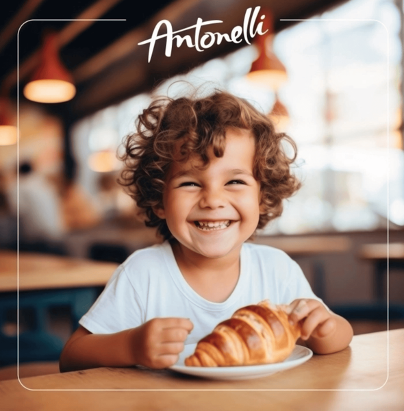 Круассаны Antonelli Choco Nut Cream Croissant с шоколадно-ореховым кремом 225г 9012 фото