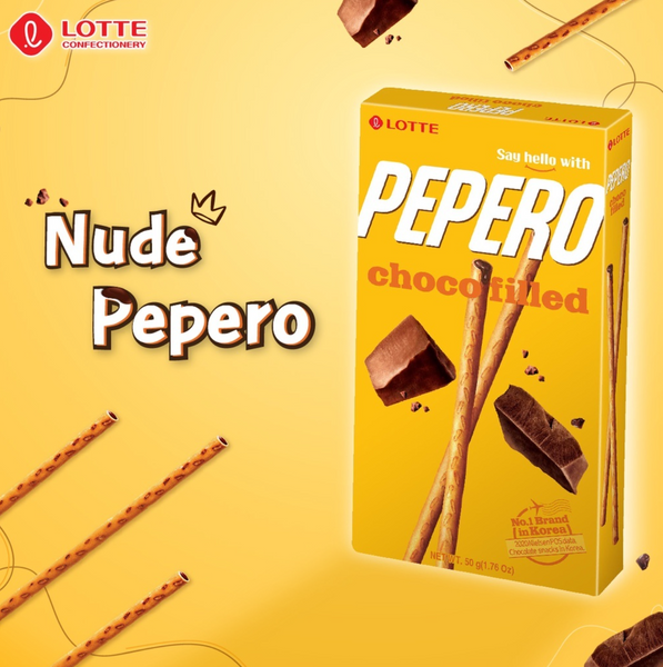 Соломка Lotte Pepero Choco Filled із шоколадною начинкою 45г 7967 фото