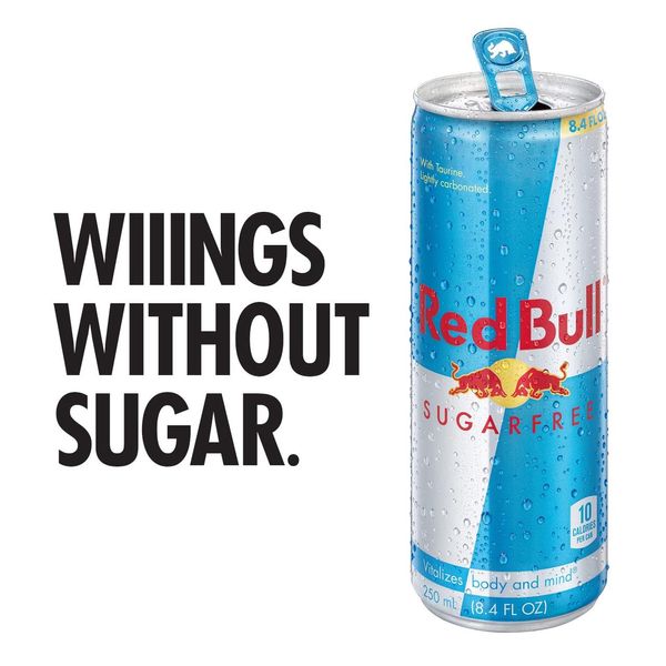 Енергетик Red Bull Sugar Free 250 мл 7139 фото