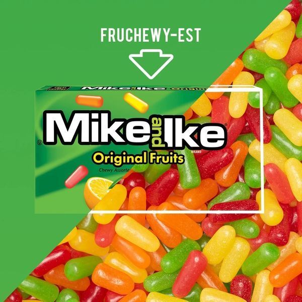 Цукерки Mike and Ike Original Fruits 141г 6667 фото