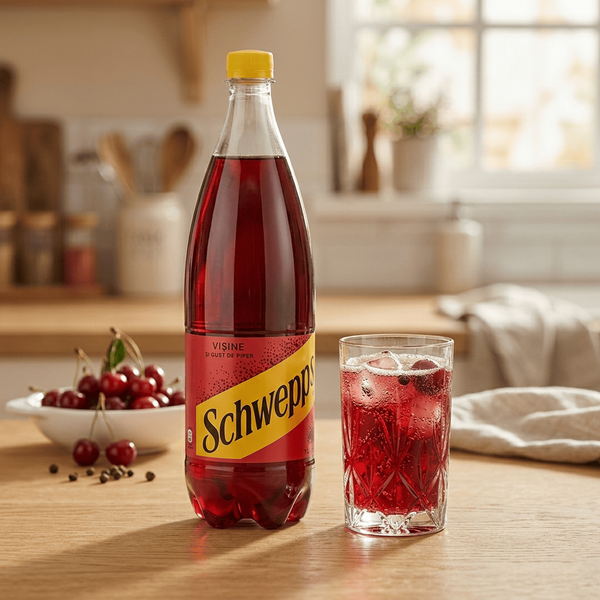 Газированный напиток Schweppes Sour Cherry Hint of Pepper 1.5л 10792 фото