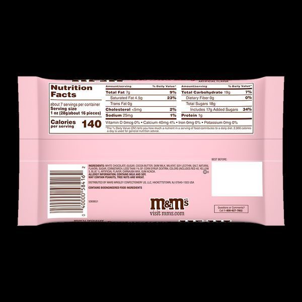 Драже M&MS Valentine's Day Strawberry Shake 210g 4589 фото