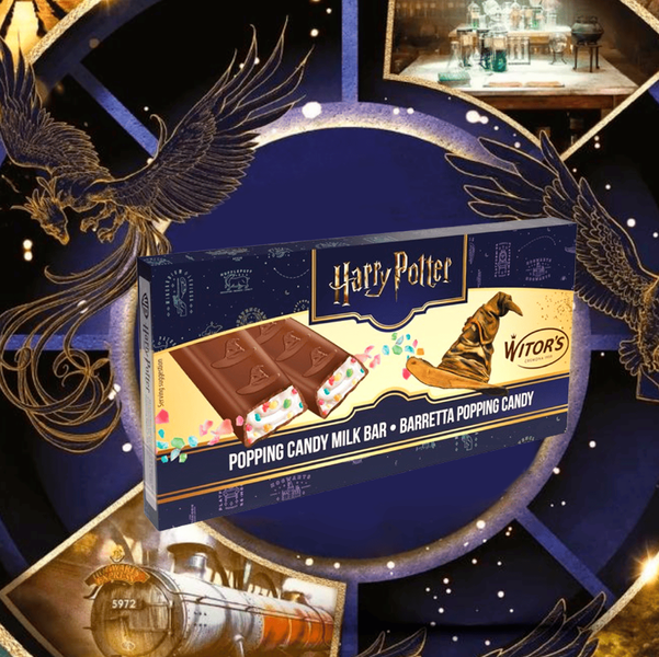 Шоколад Witor's Harry Potter Barretta Popping Candy 100г 9263 фото