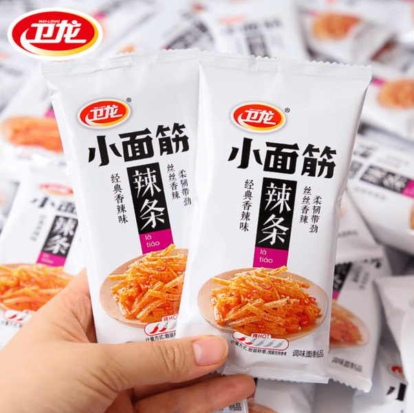 Снек латяо Latiao Mini Weilong 24г 9413 фото