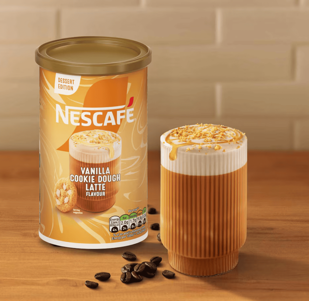 Розчинна кава Nescafe Vanilla Cookie Dough Latte Flavour 260г 11708 фото