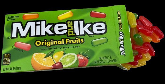 Цукерки Mike and Ike Original Fruits 141г 6667 фото