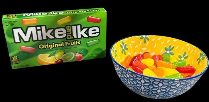 Цукерки Mike and Ike Original Fruits 141г 6667 фото