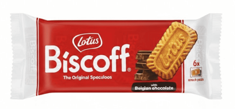 Печенье Lotus Biscoff Biscuits with Belgian Chocolate 18шт 132г 10392 фото