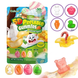 Желейные конфеты Cokoc 5D Peelable Gummies Mixed Fruit Flavor 60г 10492 фото 2