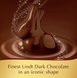 Шоколадний кролик Lindt Dark Chocolate Gold Bunny 100г 8446 фото 7