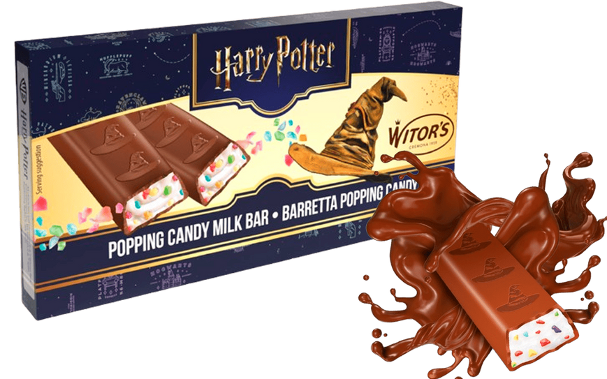 Шоколад Witor's Harry Potter Barretta Popping Candy 100г 9263 фото
