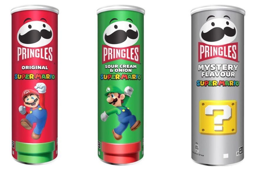 Чіпси Pringles Super Mario Original Flavour 165 8155 фото