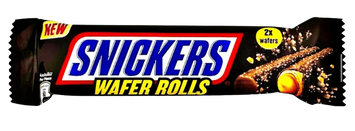 Вафельные трубочки Snickers Wafer Rolls 24г 8913 фото