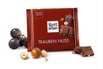 Шоколад Ritter Sport Trauben Nuss 100g 4988 фото