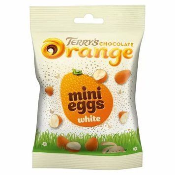 Драже Terry&rsquo;s White Chocolate Orange Mini Eggs 80g 4562 фото