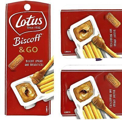 Десерт Lotus Biscoff & Go Biscuit Spread and Breadsticks 45г 2068 фото