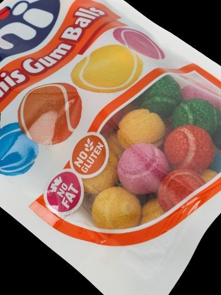 Жевательная резинка Fini Tennis Gum Balls, 165г 6472 фото