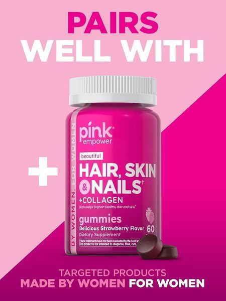 Витамины для женщин Nature's Truth Pink Simply Radiant Multi for Her Collagen Gummies 60шт 10693 фото