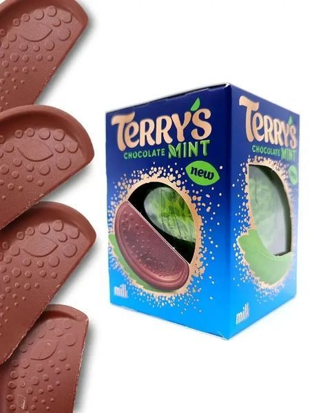 Шоколадный апельсин Terry's Chocolate Orange Mint Milk с мятой 145г 6113 фото