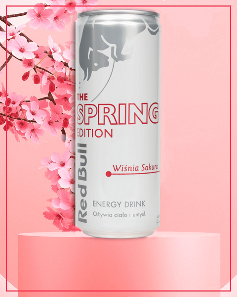 Энергетик Red Bull Spring Edition Wiśnia Sakura 250мл 10393 фото