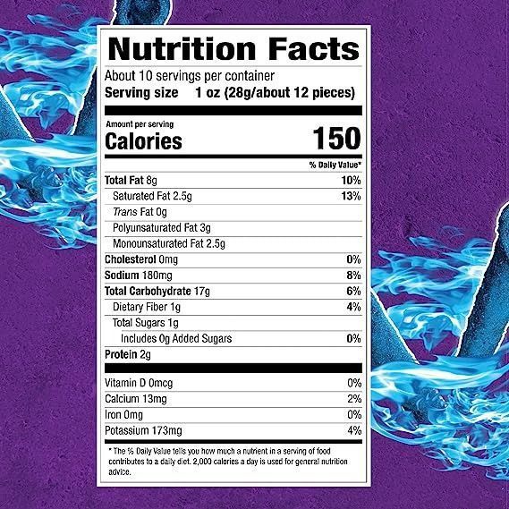 Чипсы Takis Blue Heat Rolled Tortilla Chips 280.7g 5149 фото