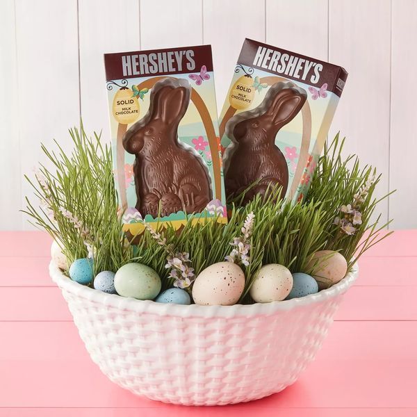 Великодній заєць HERSHEY'S Solid Milk Chocolate, 141 г 6553 фото