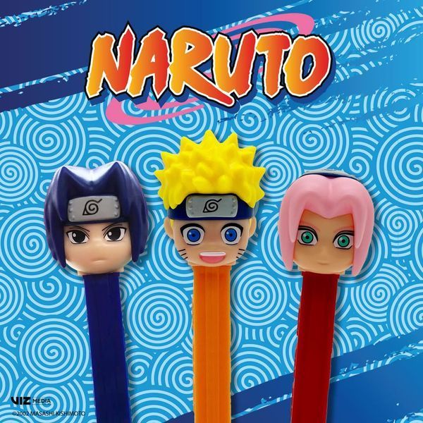 Диспенсер із цукерками Pez Naruto Collection Наруто 17г 8547 фото