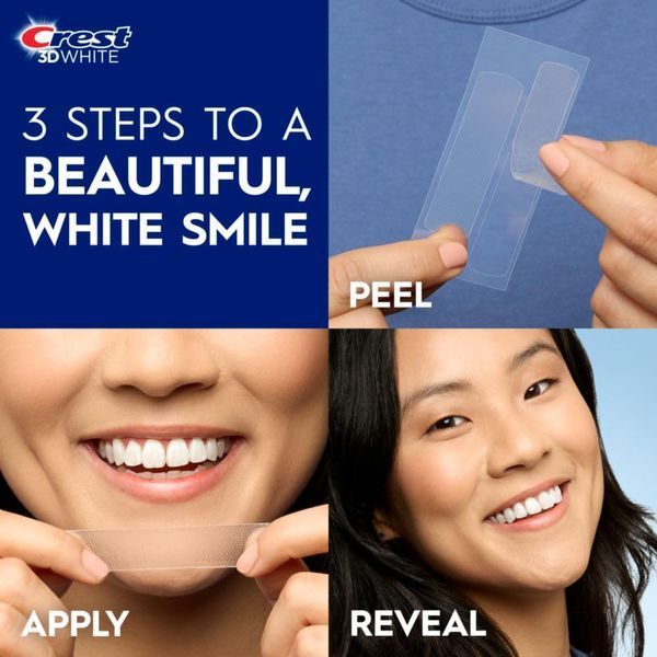 Набор полосок для отбеливания зубов Crest 3D Whitestrips Professional Effects 44шт 2867 фото