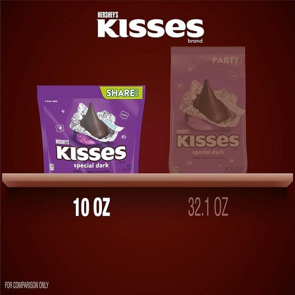 Шоколадные конфеты Hershey's Kisses Special Dark Chocolate Share Pack 246г 11515 фото