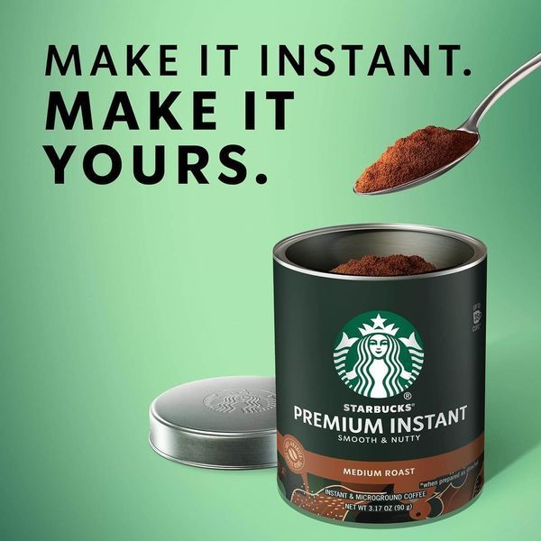 Розчинна кава Starbucks Premium Instant Medium Roast 90г 9013 фото