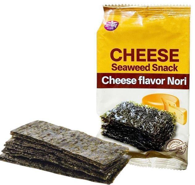 Чіпси Норі Koirak Cheese Seaweed Snack Cheese Flavor 1шт 10995 фото