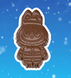 Шоколад Лабубу SantaBubu Mystery Chocolate with Popping Candy 1шт, 80г 10048 фото 4