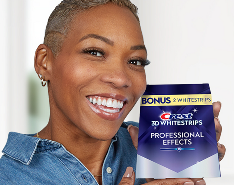 Набор полосок для отбеливания зубов Crest 3D Whitestrips Professional Effects 44шт 2867 фото