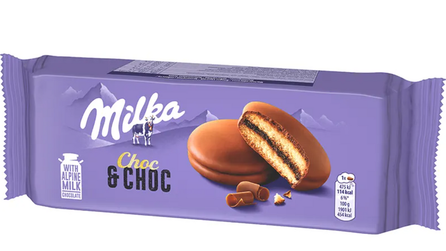Печенье Milka Choco & Choc 150г 8813 фото