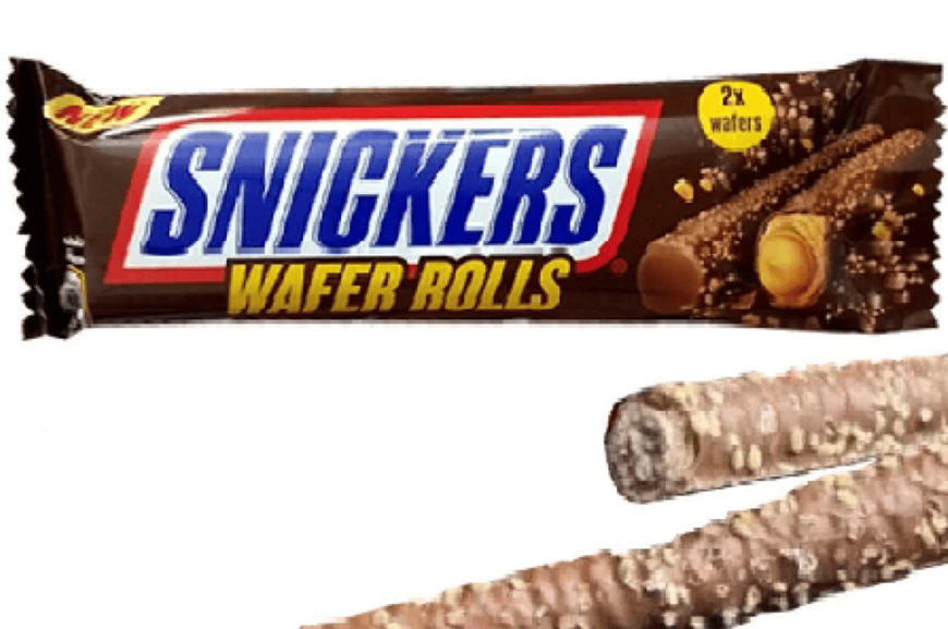 Вафельные трубочки Snickers Wafer Rolls 24г 8913 фото