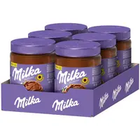 Шоколадна паста крем Milka с фундуком 600g