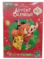 Адвент-календар  Король Лев The Lion King Advent Calendar з пастилою і татуюваннями 180 г.