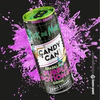 Газированный напиток Candy Can Rick and Morty Purple Potio Sugar Free со вкусом винограда 330мл