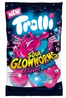 Жувальні цукерки Trolli Saure Glühwürmchen Sour Fireflies Flavor Bomb 75г