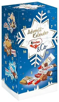 Адвент календарь Kinder &amp; Ferrero Selection Adventskalender 295g (5831) фото 1