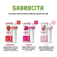 Набор картриджей для напитков Cirkul Sabrocita Variety Drink Mix Cartridges со вкусами гибискус, гуава, клубника 3x2 шт.