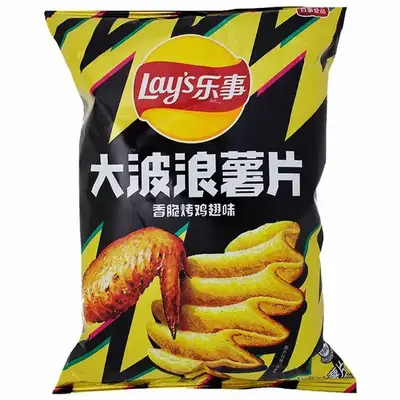 Чіпси Lay's Wavy Roasted Chicken Wing (China) - 70g (5886) фото 1